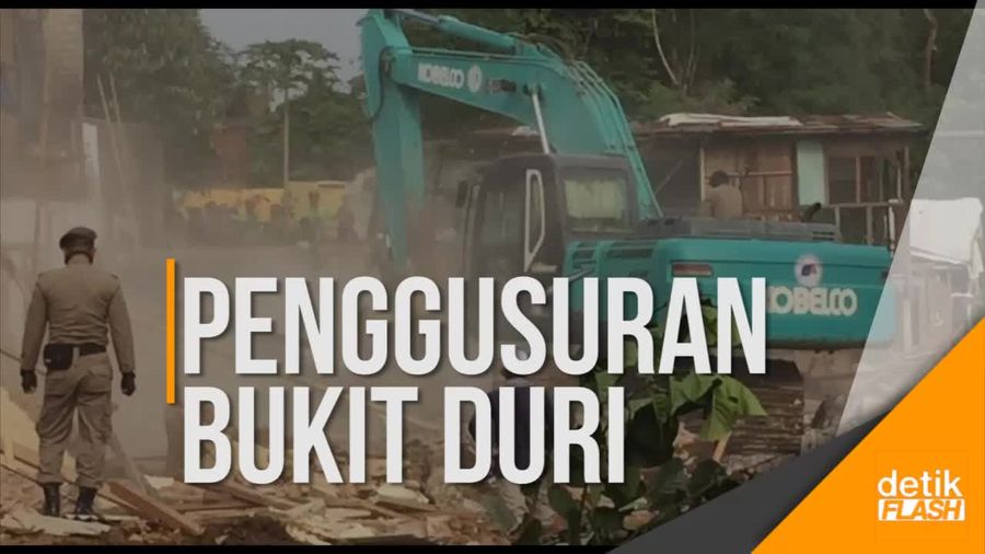 Penggusuran Bukit Duri Dimulai!