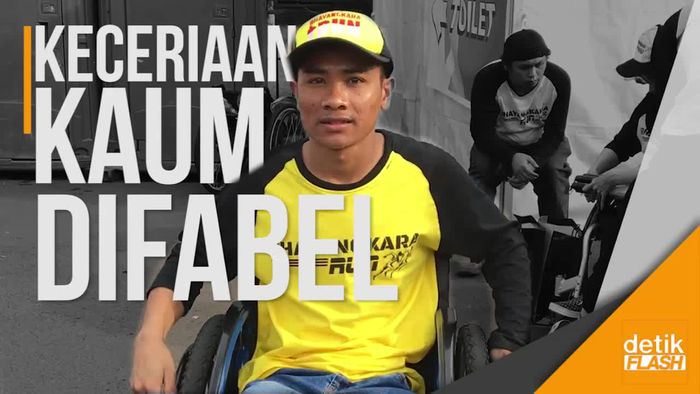 71 Difabel Ikut Ramaikan Bhayangkara Run 2017