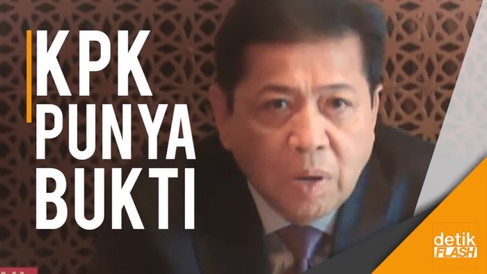 Novanto Bantah Terima Aliran Dana, KPK: Kami Punya Bukti!