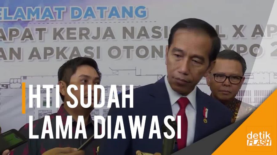 Jokowi: Pembubaran HTI Sudah Dikaji Sejak Lama