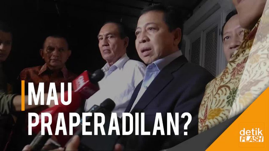 Sudah Terima Surat Penetapan Tersangka, Novanto Belum Bersikap