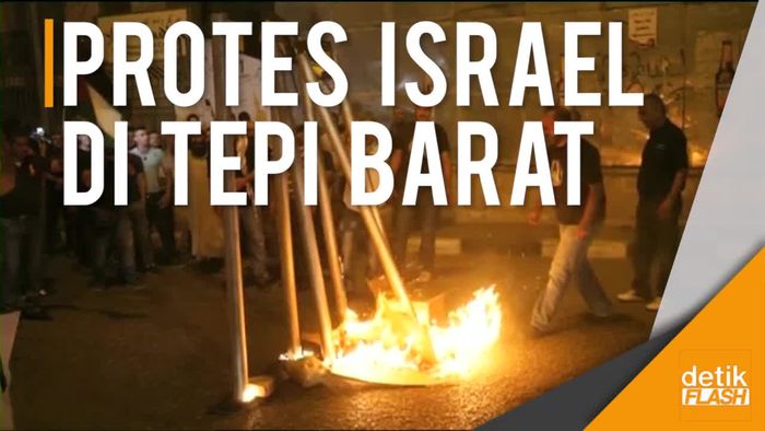 Giliran Warga Tepi Barat Tolak Prosedur Israel
