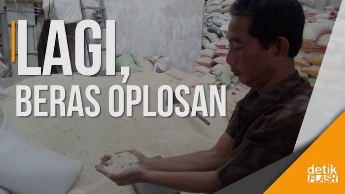 Satgas Pangan Grebek Gudang Pengoplos Beras di Mojokerto