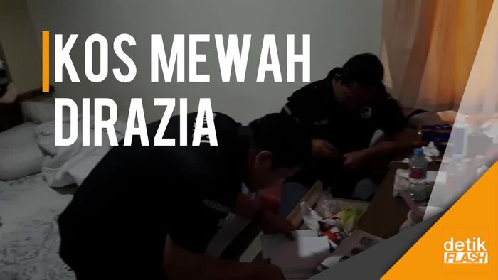 Polisi Razia Kos Mewah di Surabaya, Ada yang Positif Narkoba