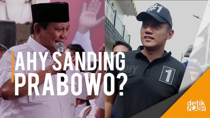 Demokrat Sandingkan AHY dengan Prabowo di Pilpres 2019?