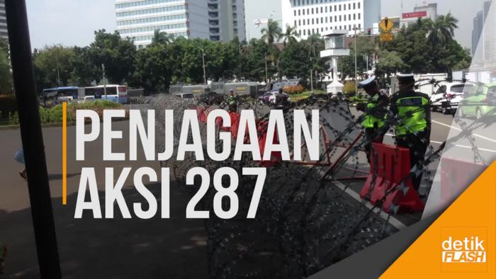 8.000 Personel Polisi Amankan Aksi 287