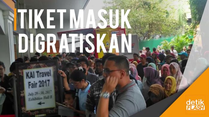 Pembeli Tiket Membludak, KAI Tavel Fair Digratiskan