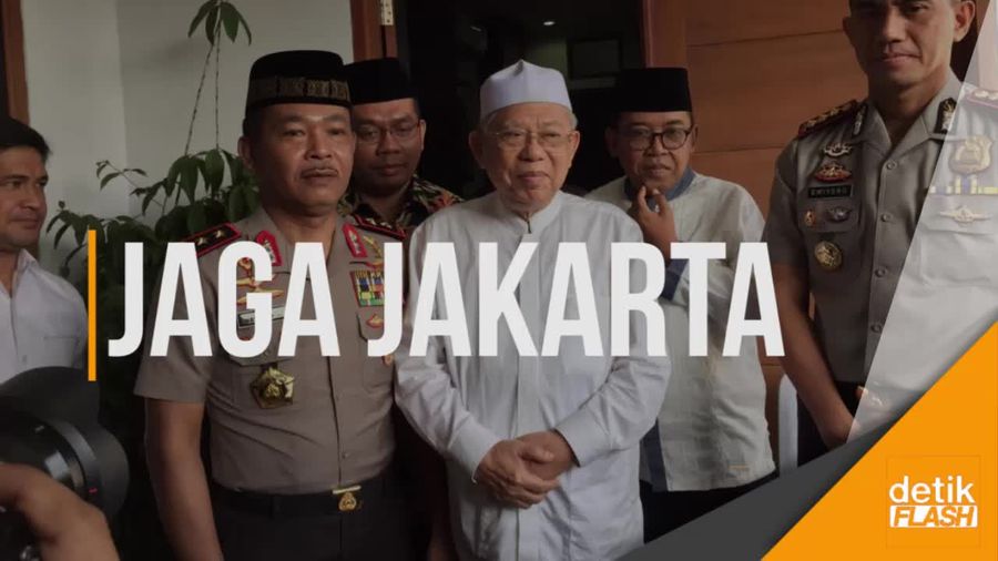 Pesan Maruf Amin untuk Kapolda Metro