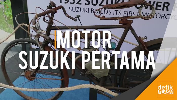 Melihat Detail Produksi Motor Suzuki Pertama di Dunia
