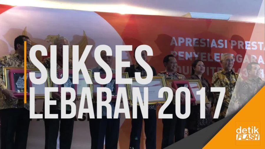 15 Instansi Pemerintah Dapat Penghargaan Suksesnya Lebaran 2017