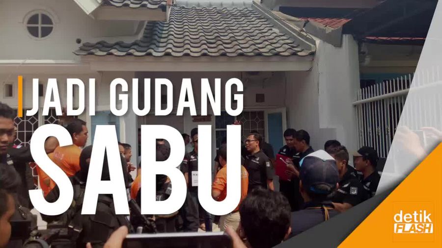 Ada Rumah di Cengkareng yang Dijadikan Gudang 1 Ton Sabu