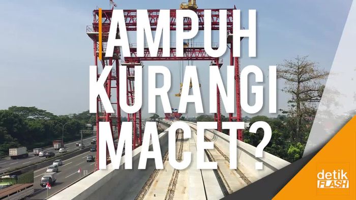 LRT Mampu Kurangi Macet Hingga 40 Persen, Asal....