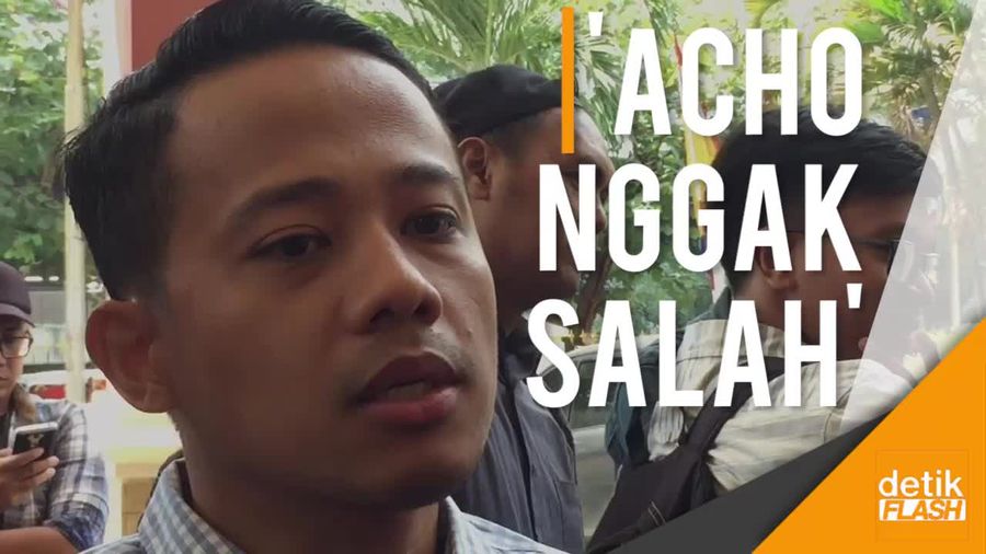 Tiba di Kejari, Acho: Ini Bukan Perjuangan Saya Saja