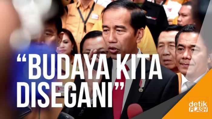 Jokowi: Jangan Sampai Anak Kita Teracuni Budaya Barat!