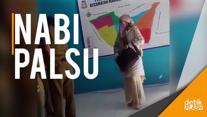 Gaya Heboh Ibu yang Mengaku Nabi di Makassar