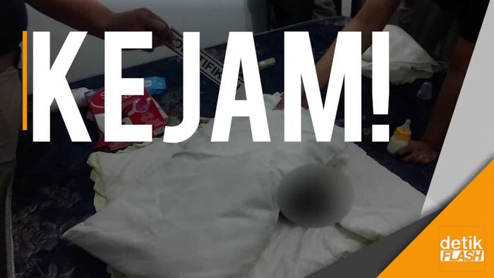 Ayah Keji Bekap Bayi Pakai Bantal Hingga Tewas