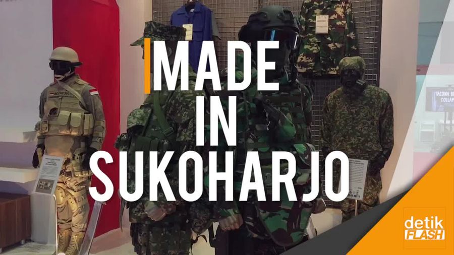 Keren! Seragam Militer Buatan Sukoharjo Ini Mendunia 