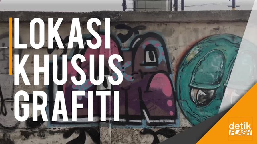 Bakal Ada Lokasi Khusus Grafiti di Jakarta Cegah Vandalisme