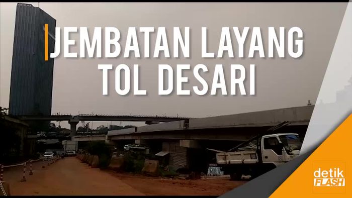 Menanti Pembangunan Jembatan Layang Tol Depok-Antasari