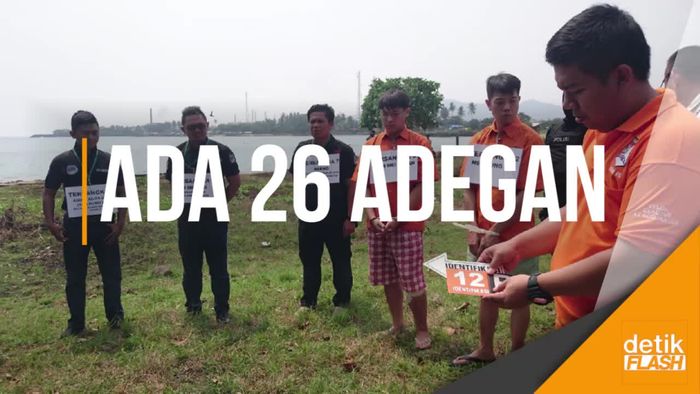 Reka Ulang Penyelundupan 1 Ton Sabu di Anyer