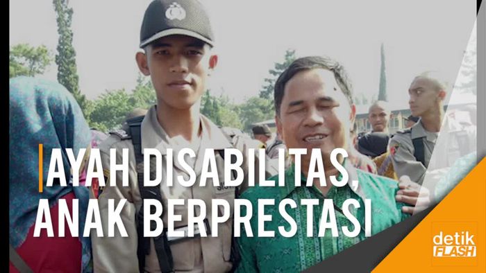 Ayah Disabilitas Punya Cerita Soal Prestasi Anaknya yang Gemilang