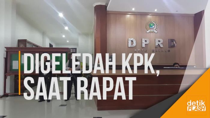 Saat Rapat, Kantor DPRD Kota Malang Digeledah KPK