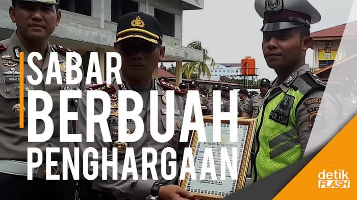 Tak Emosi Hadapi Serda Wira, Bripda Yoga Dapat Penghargaan