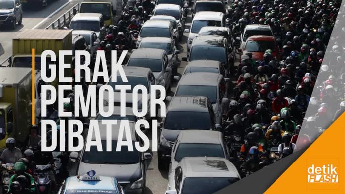 Waduh! Pembatasan Pemotor di Jakarta Terus Dikaji 