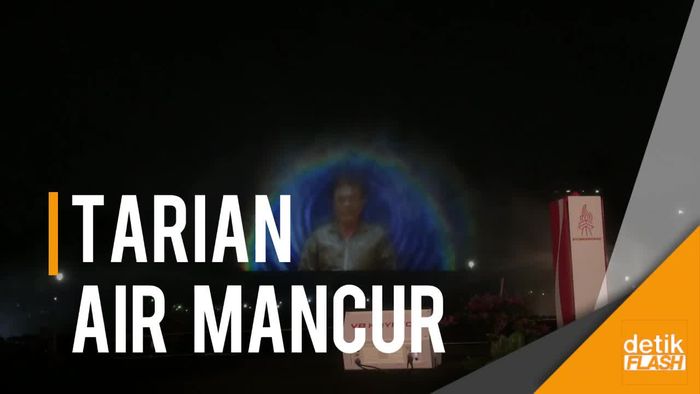 Tersihir Keindahan Air Mancur Menari di Monas