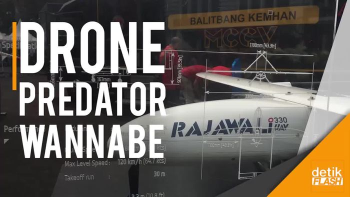 Drone Rajawali dan Impian Menyaingi Predator
