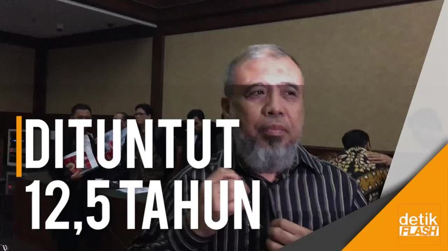 Dituntut 12,5 Tahun Bui, Patrialis Akbar: Innalillahi... 