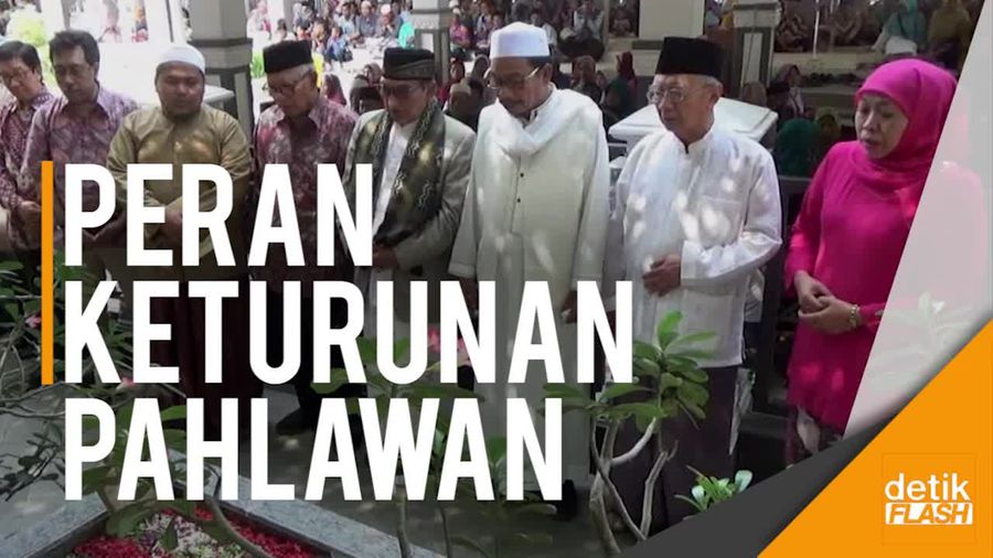 Mensos Khofifah Berjumpa Keturunan Pendiri Bangsa