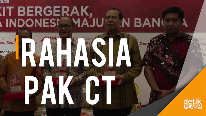Mau Tahu Resep Sukses Pak CT?