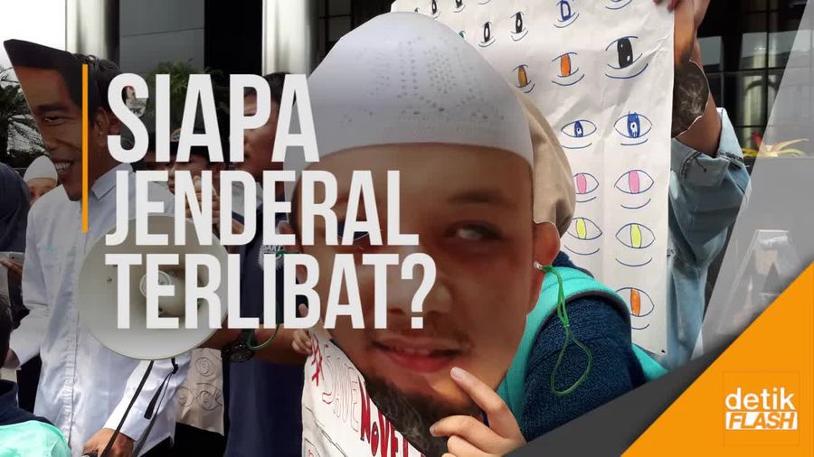 Novel Enggan Beberkan Nama Jenderal Sebelum Pelaku Teror Terungkap
