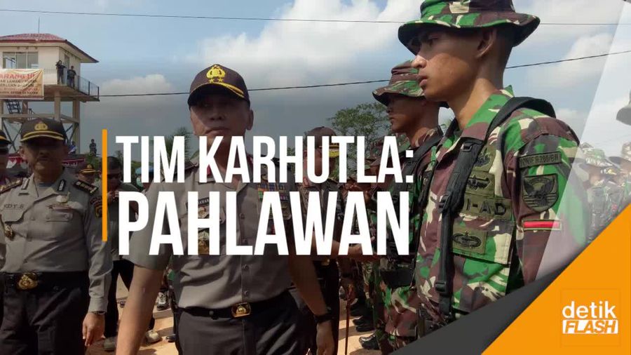 Utusan Khusus Kapolri Puji Tim Karhutla Sumsel