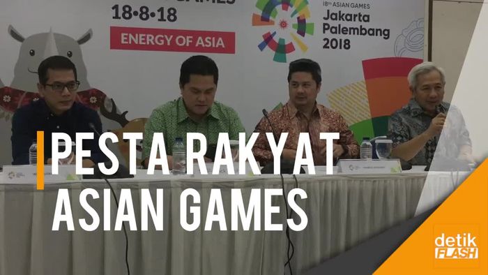 Countdown Asian Games akan Menjadi Pesta Rakyat