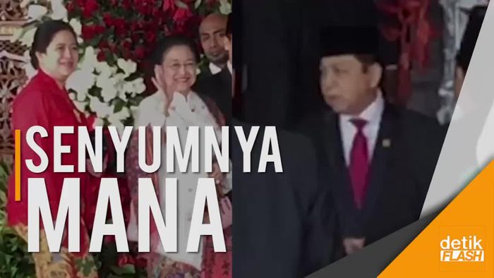 Ekspresi Novanto Kala Mega Tiba