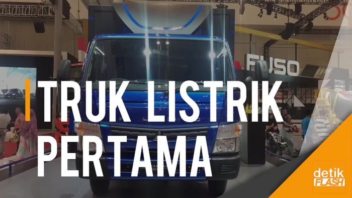 Fuso E-Canter, Prototipe Truk Listrik Pertama dari Mitsubishi