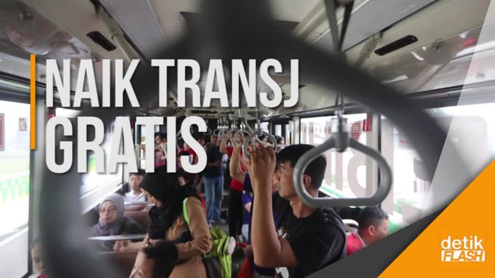 Asyik... 17 Agustus Bisa Naik Transjakarta Gratis!