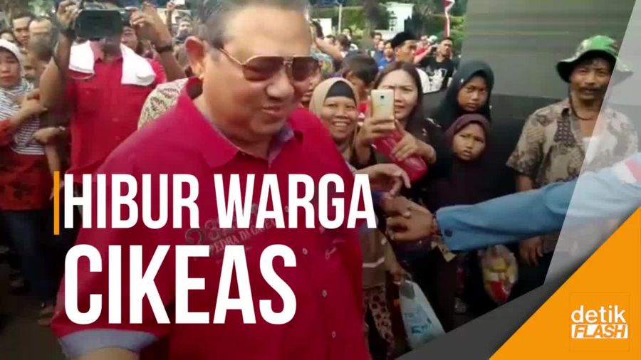 Bareng Kikan dan Candil, SBY Nyanyikan Rumah Kita