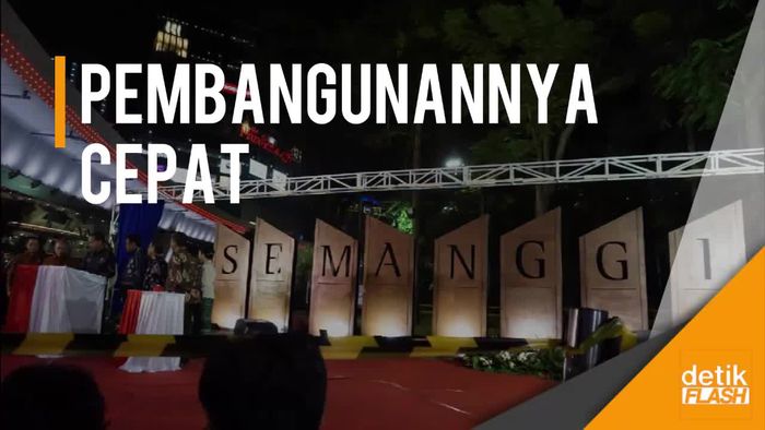 Jokowi Puji Kecepatan Pembangunan Simpang Susun Semanggi