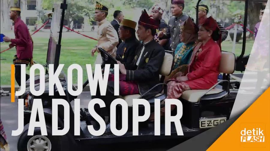 Saat Pak Jokowi Jadi Sopir untuk Jusuf Kalla