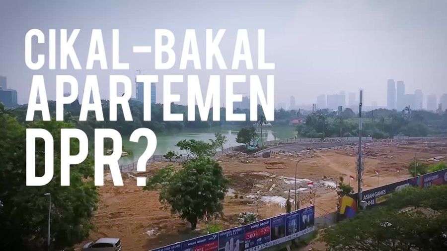 Melihat dari Langit Taman Ria Senayan, Cikal-Bakal Apartemen DPR