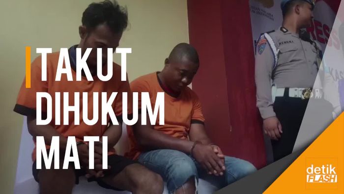 Tangisan Kurir Narkoba Asal Afrika Bertampang Seram