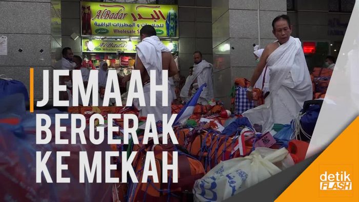 Jemaah Haji Bergeser dari Madinah ke Mekah