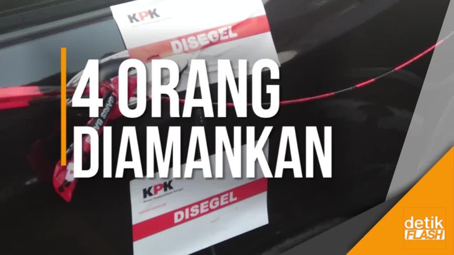KPK Amankan 4 Orang Hasil OTT di PN Jaksel