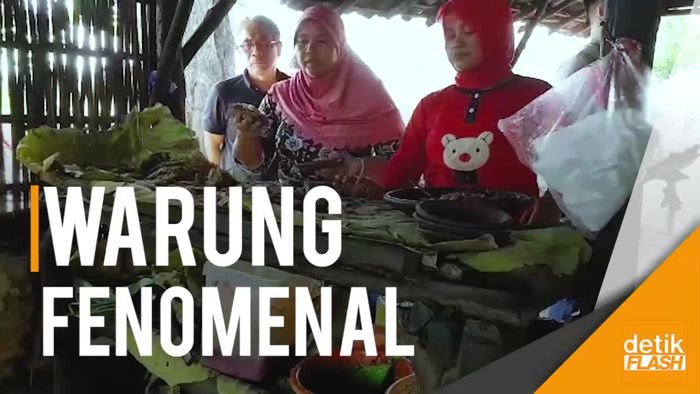 Melihat Warung Semok Mbak Sumi di Hutan Jati yang Fenomenal