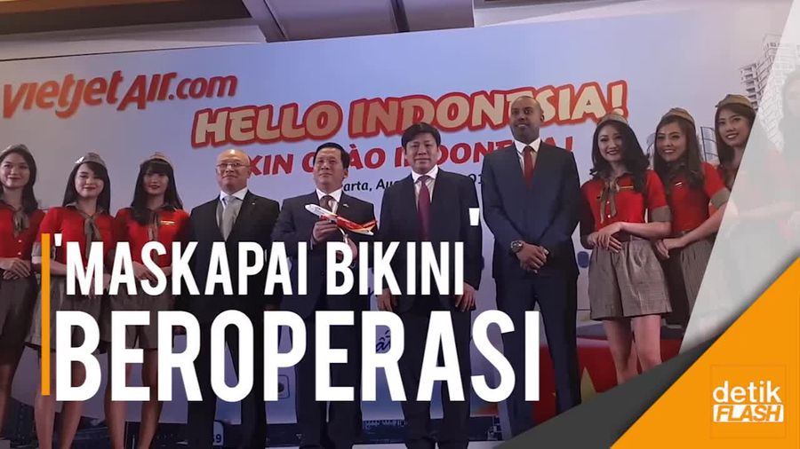 Maskapai Bikini Siap Layani Penumpang Jakarta-Ho Chi Minh