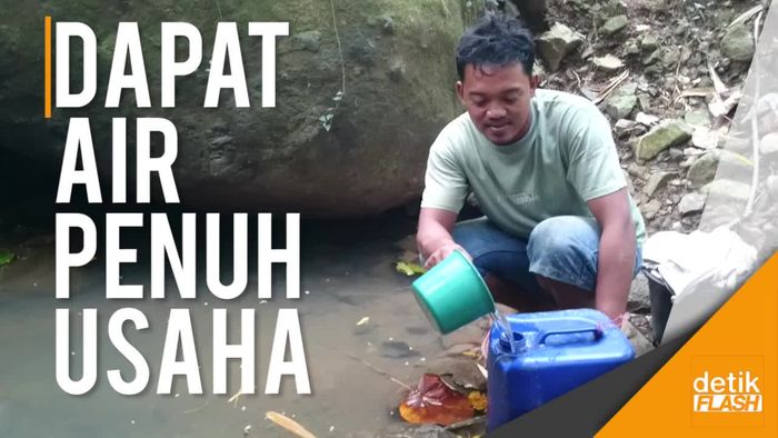 Musim Kemarau, Warga Cilegon Kesulitan Dapat Air