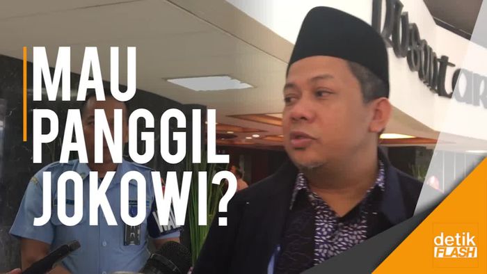 Fahri Hamzah Minta Pansus Angket KPK Panggil Jokowi